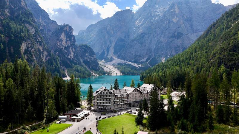 Lago di Braies, where Day 1 starts.