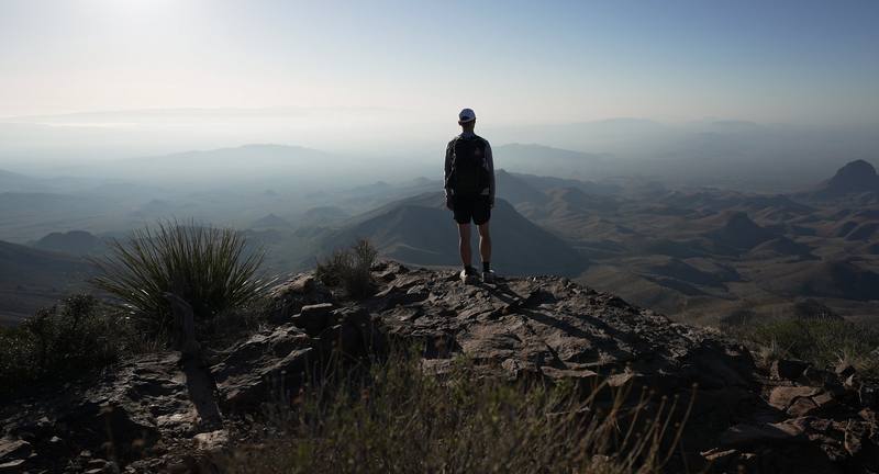 Morning on the South Rim, Day 2 at mile 2.0.