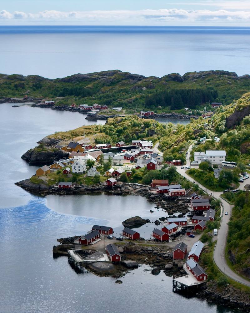 Nusfjord from above on Day 4.