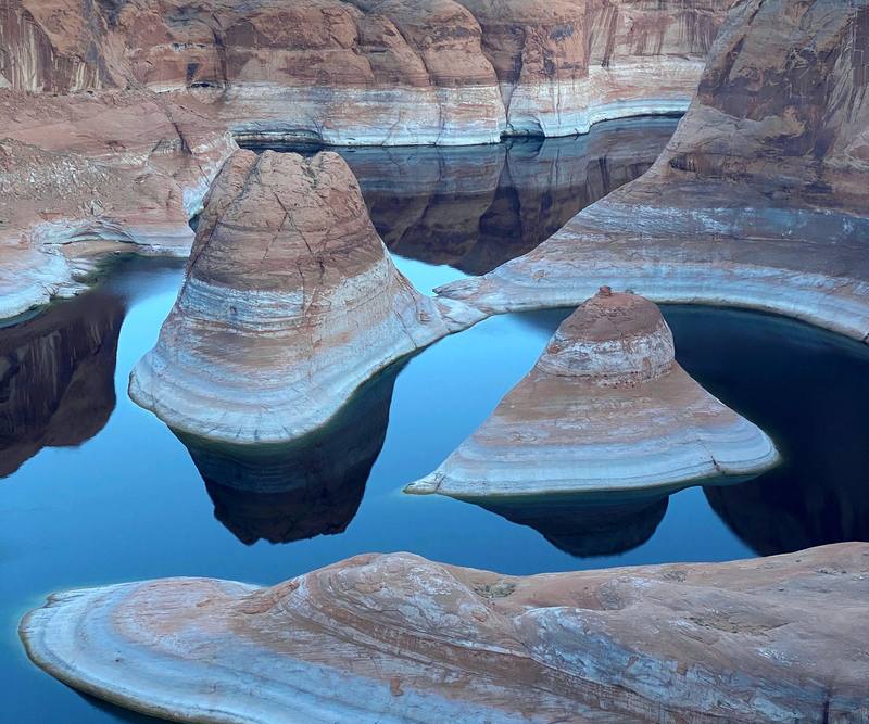Reflection Canyon from the rim, Day 1 at mile 8.3.