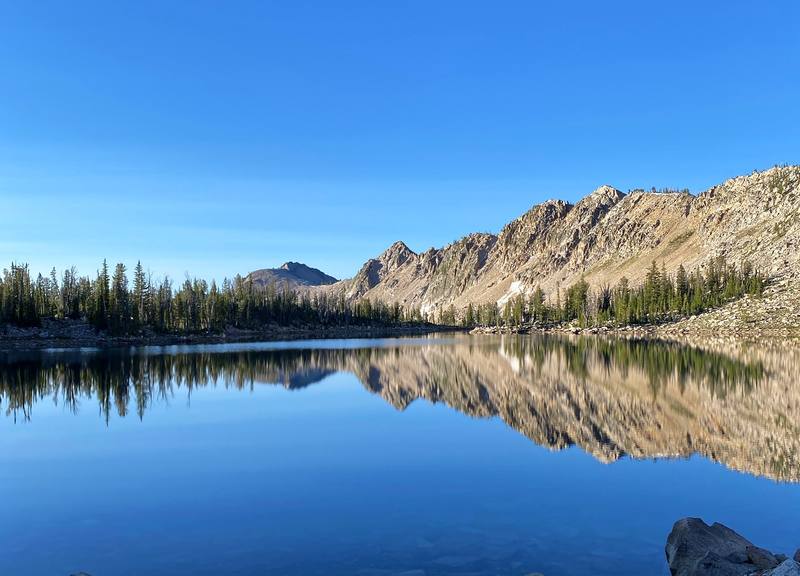 Lake Ingeborg early on Day 3.