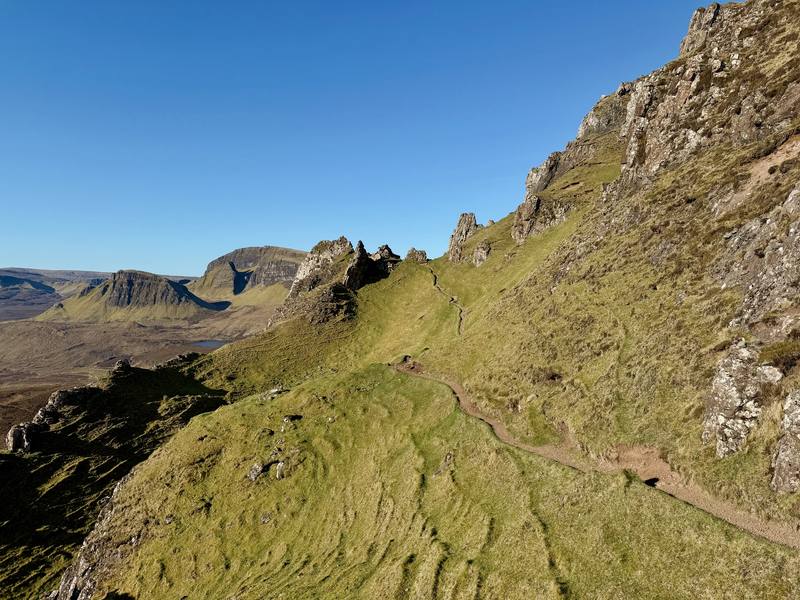 The Quiraing on the morning of Day 2.