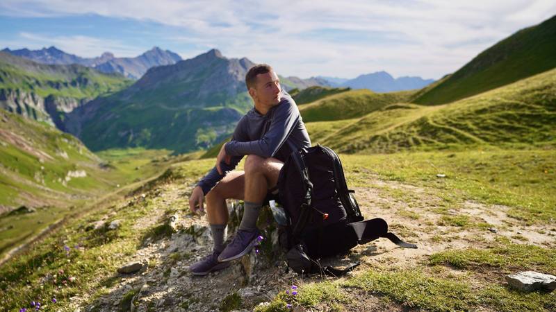 Me at the Col du Bonhomme on Day 2 (2019).