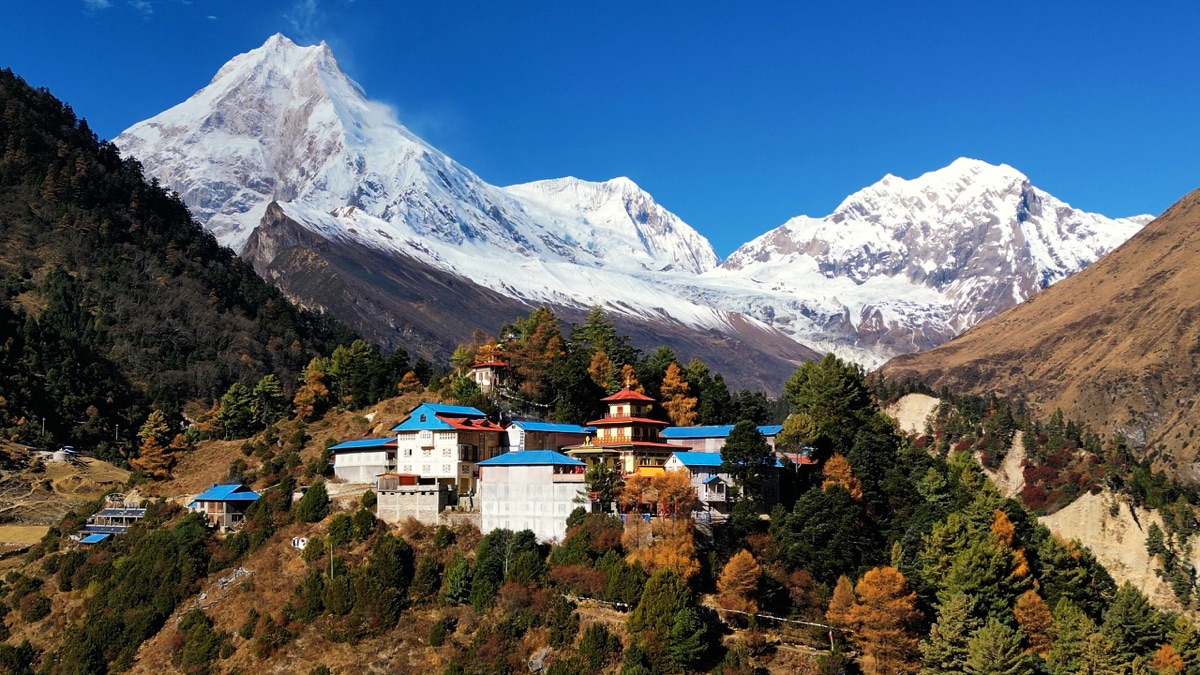 Manaslu Circuit, Himalaya, Nepal