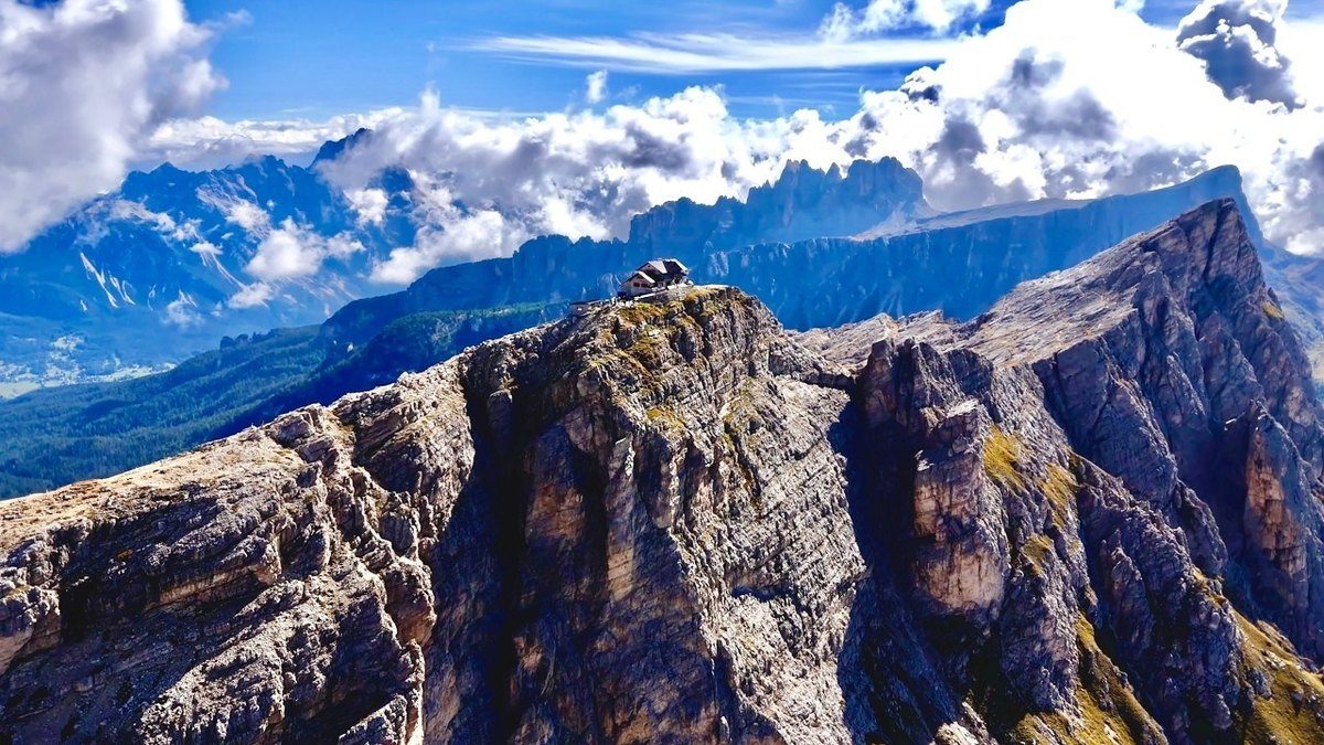 The Alta Via 1 in the Dolomites, from my film's YouTube thumbnail