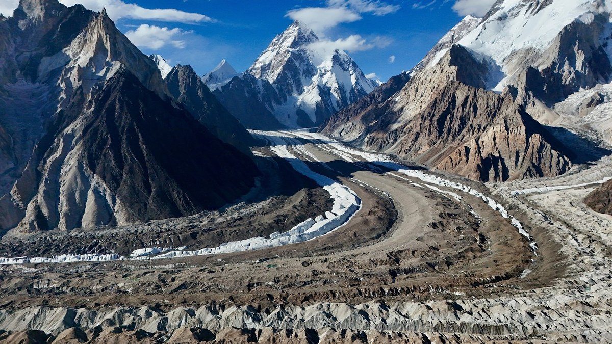 K2 above the Baltoro Glacier, from my K2 Base Camp film's YouTube thumbnail